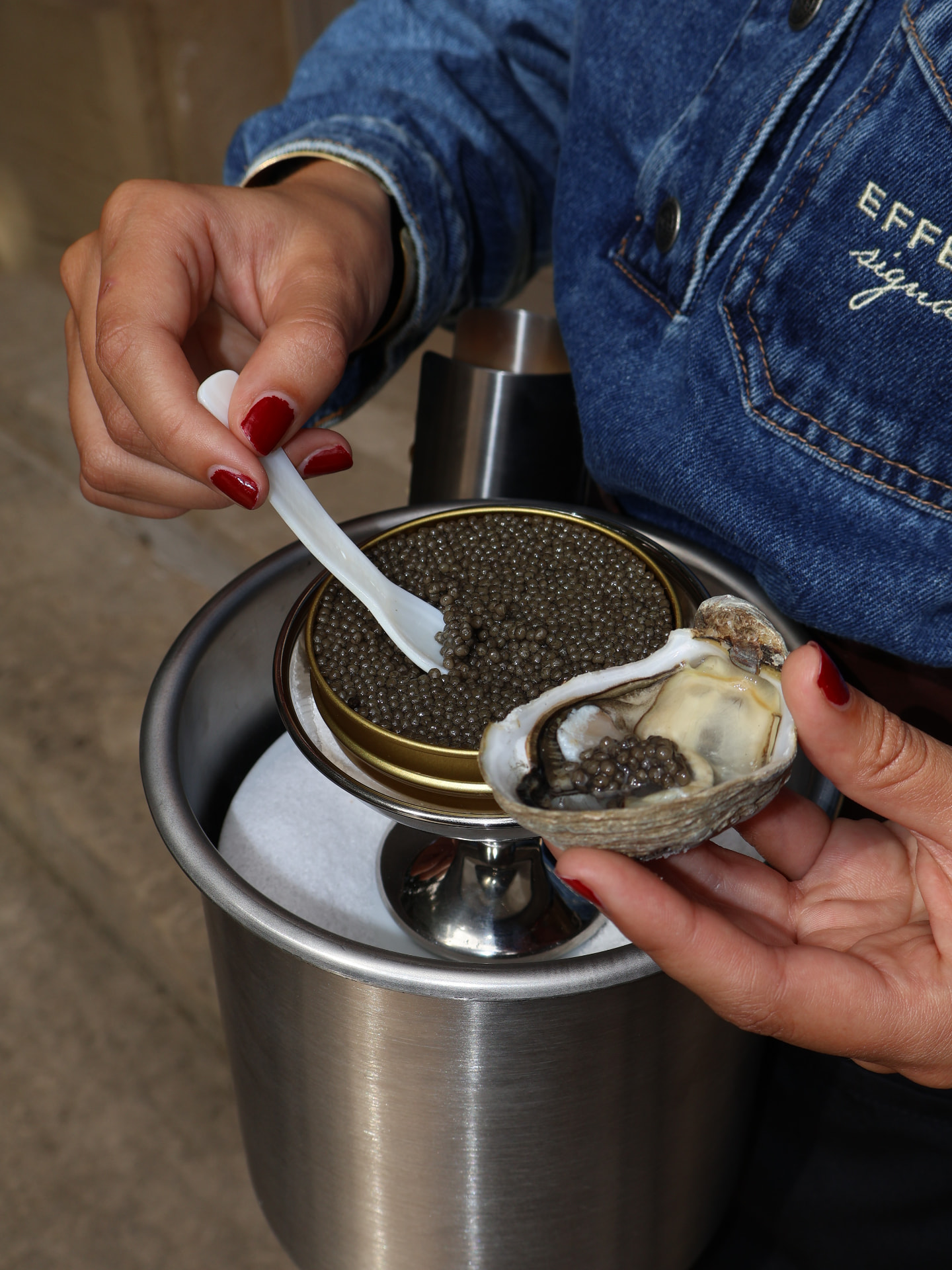 Prestation privée de caviar à Paris